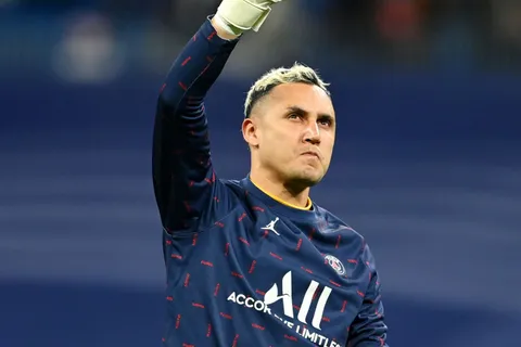 Keylor Navas en el PSG.