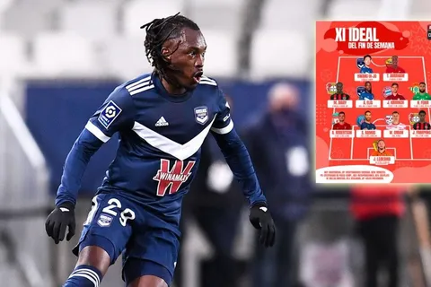 ESPN elige a Alberth Elis en XI Ideal de la fecha en Europa
