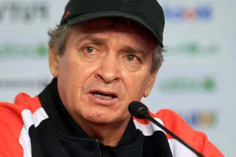 Machillo Ramírez en conferencia de prensa.