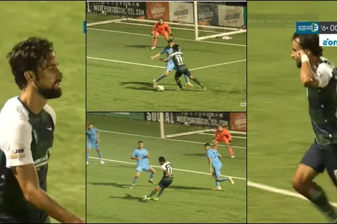 Joaquin Rivas anota golazo en la USL de Estados Unidos