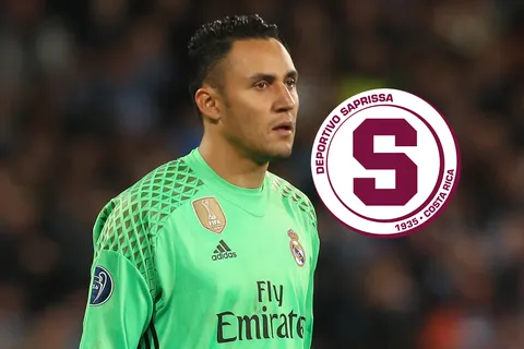 saprissa-keylor navas en el real madrid