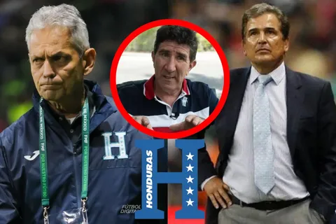 Héctor Vargas solo ocupó siete palabras para destruir de la peor forma a Reinaldo Rueda y Jorge Luis Pinto, Honduras quedó impactada
