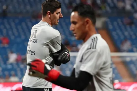Courtois debuta en Girona y se acabó la titularidad de Keylor