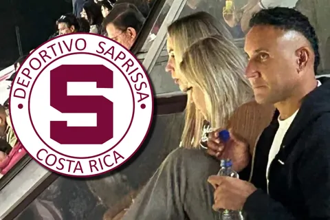 Otro posible guiño de Keylor Navas a Saprissa.