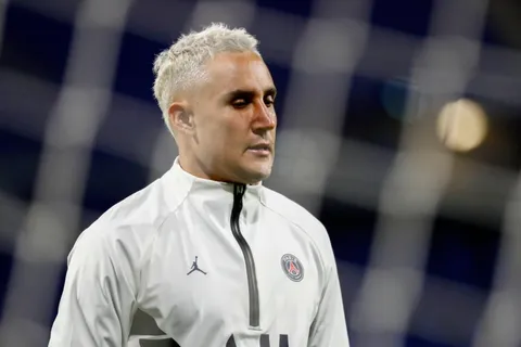 Keylor Navas fue suplente en la goleada del PSG