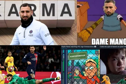 Los memes destruyeron a Gianluigi Donnarumma en redes tras su actuación en la Champions League