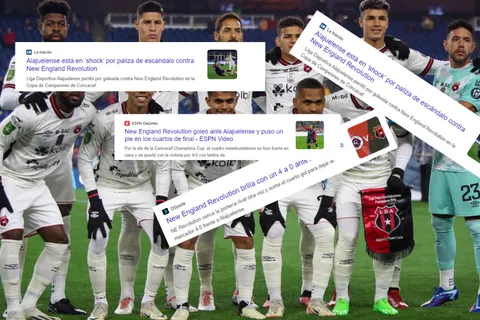 Reacción de los medios tras la derrota de Alajuelense en Concachampions ante New England Revolution
