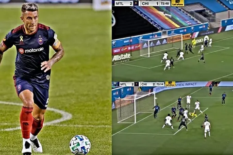 Francisco Calvo marcó y salvó al Chicago Fire en una nueva jornada de la MLS
