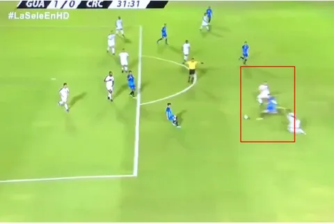 ¡El gol de Guatemala! Con Keylor Navas en portería, Cincotta puso el 1-0