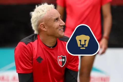 keylor navas-pumas-entrenamiento en newells