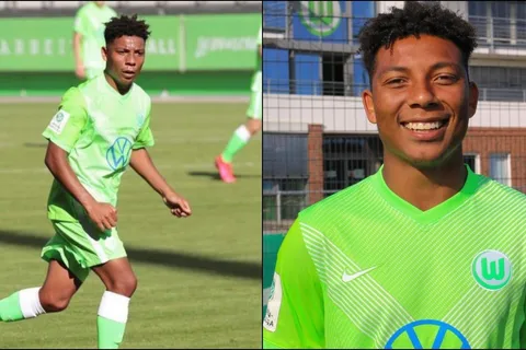 Kobe Hernández, el mitad guatemalteco del Wolfsburgo de Alemania
