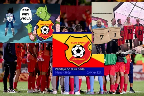 ¡Adiós Concacaf! Los memes castigaron a Herediano en redes