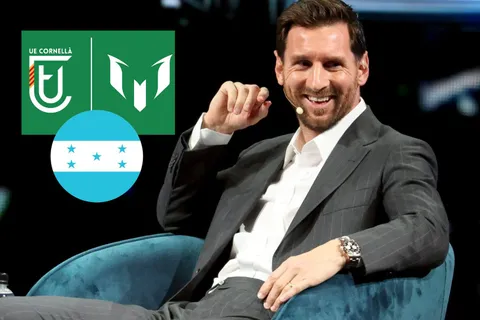 Cerca de Lionel Messi: quién es la promesa hondureña que juega en UE Cornellá, el club que compró el 10