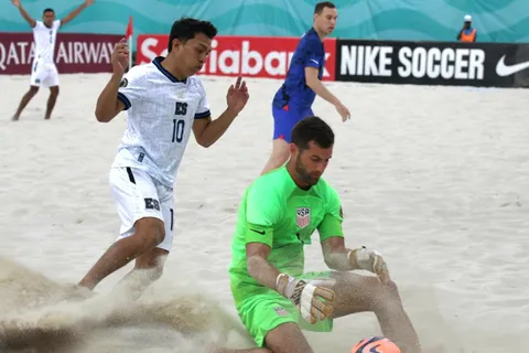 Premundial Concacaf de Futbol Playa 2023: El Salvador fue goleado por Estados Unidos y se queda sin ir al Mundial