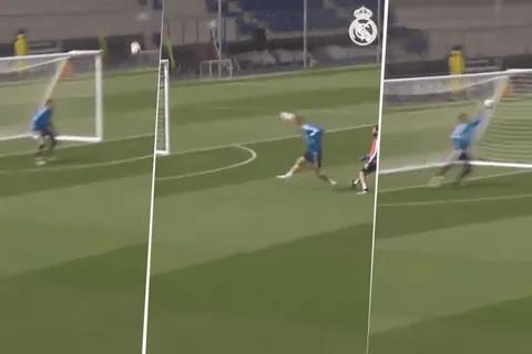 ¡No lo dejen ir! Mira el impresionante paradón de Keylor en práctica del Madrid