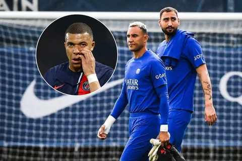 mbappe-donnarumma-keylor navas-psg