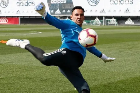 Keylor Navas publicó video haciendo lo que más le gusta