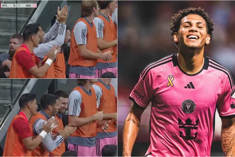 David Ruiz anota con Inter Miami: la reacción de Lionel Messi y Luis Suárez que enloquece a Honduras