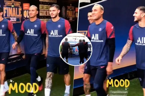 La broma de Keylor a Icardi y Di María: "Mala leche, te pasaste"