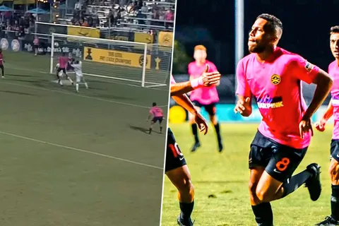Romario Piggott marca un gran gol en la USL [VIDEO]