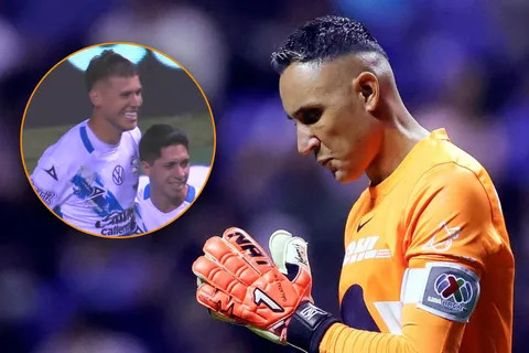 Frustración total en Pumas: la reacción de Keylor Navas tras el gol de Juan Pablo Vargas que no mostró la TV