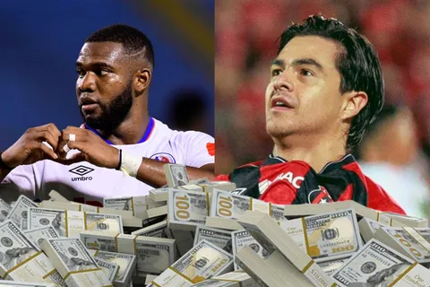 Mientras Diego Campos gana 19 mil dólares por mes en Alajuelense, esto cobra Jorge Benguché para ser el goleador de Olimpia y la Copa Centroamericana