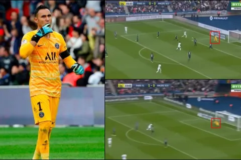 Keylor Navas contra el Angers: otra valla invicta y dos grandes intervenciones