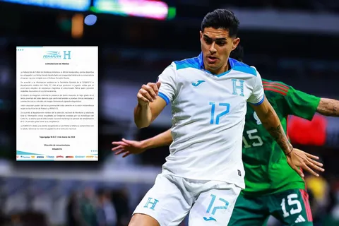 Honduras confirmó la lesión de Luis Palma: ¿Qué tiene y cuánto tiempo estará fuera?