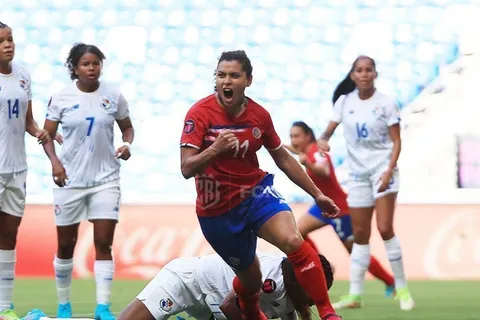 Costa Rica goleó a Panamá en el primer juego del Premundial Femenino de Concacaf