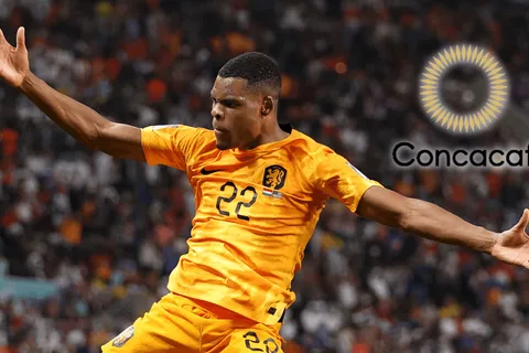Qatar 2022: Denzel Dumfries, la estrella que debutó en Concacaf y rompió un record en la historia de los Mundiales