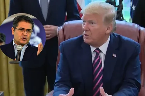 Donald Trump: "Juan Orlando me dijo que la hidroxicloroquina funciona contra el coronavirus"