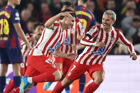 Atlético de Madrid derrota al Barcelona en el Camp Nou: goles y resumen del partido de ida por los cuartos de final de la Champions League 2026