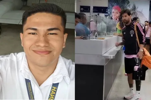 Atendió a Messi en Honduras y revela el detalle que lo sorprendió en su pasaporte
