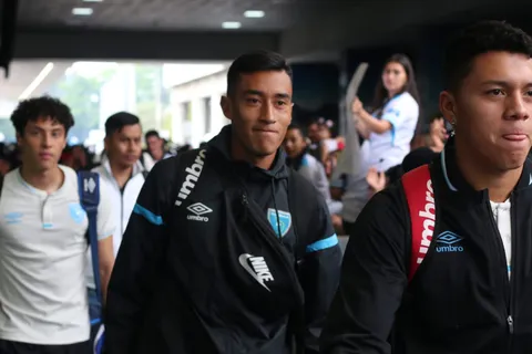 La Selección Sub-20 de Guatemala tuvo un buen recibimiento en su país
