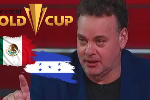 Toda Honduras consternada con lo que dijo David Faitelson sobre Concacaf y México en la Copa Oro