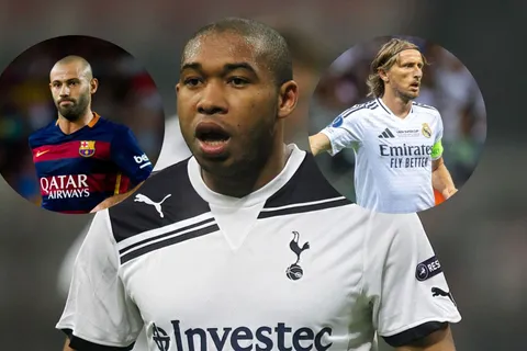 Wilson Palacios con la camisa del Tottenham Hotspur.