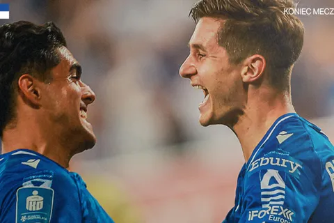 Luis Palma ya es importante en el Lech Poznan: así fue la jugada que terminó en gol ante la mirada de la UEFA Champions League