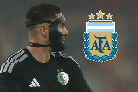 ¿Por qué Luca Zidane, portero de Argelia, ataja con una máscara ante Argentina en el Mundial 2026?