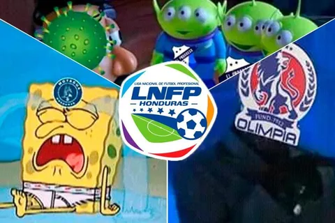 Los memes que dejó la cancelación de la Liga Nacional de Honduras