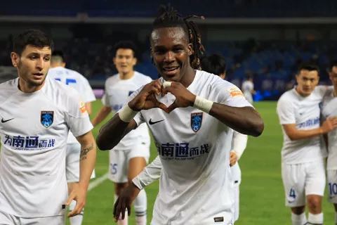 Rubilio Castillo marcó su segundo gol en China (Video)