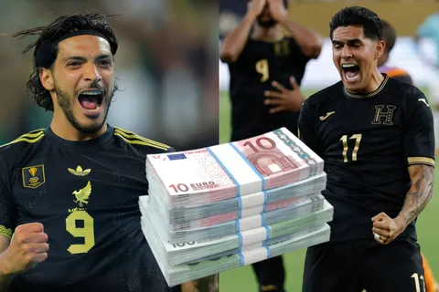 Mientras Raúl Jiménez cobra 4.7 millones como figura de México, esto gana Luis Palma para meter a Honduras a la final de Copa Oro