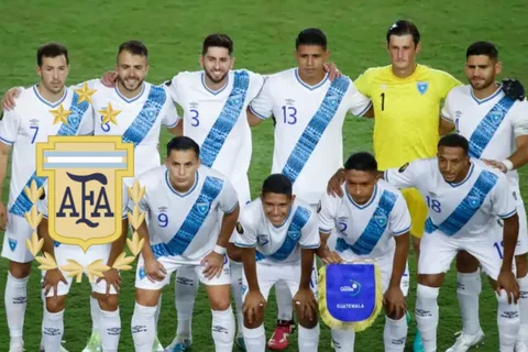Oficial: se confirmó la fecha para el partido entre Guatemala y Argentina