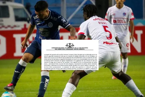 Seis meses fuera: Motagua es sacudido con un castigo sin precedentes en Honduras y Olimpia no se salva