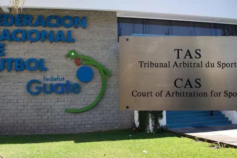 El TAS falla a favor de la FEDEFUT