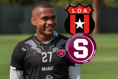 Ian Lawrence fue limpiado de Alajuelense y ahora provoca un escándalo con un comentario de orgullo morado: "40 son más que 30"