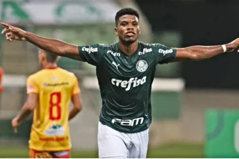Newton Williams debutó con un hat-trick vistiendo la camiseta del Palmeiras Sub-20 [VIDEO]