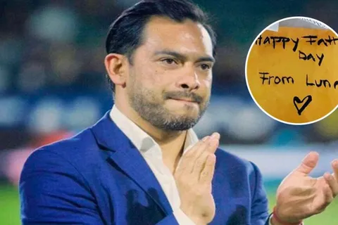El tierno regalo que recibió el "Pescadito" Ruiz por el Día del Padre