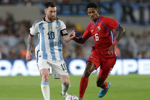 La Selección de Panamá aguantó y estuvo cerca del empate con la campeona del mundo, Argentina [VIDEO]