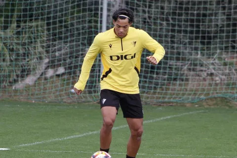 Francis Castillo entrenó algunas semanas con el Cádiz, pero no jugó. (Foto: FCA)