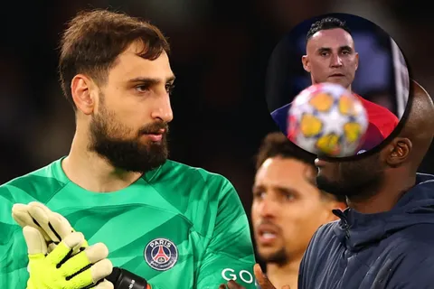 Keylor Navas estaba enojado viendo los errores de Donnarumma. (Foto: Getty Images)